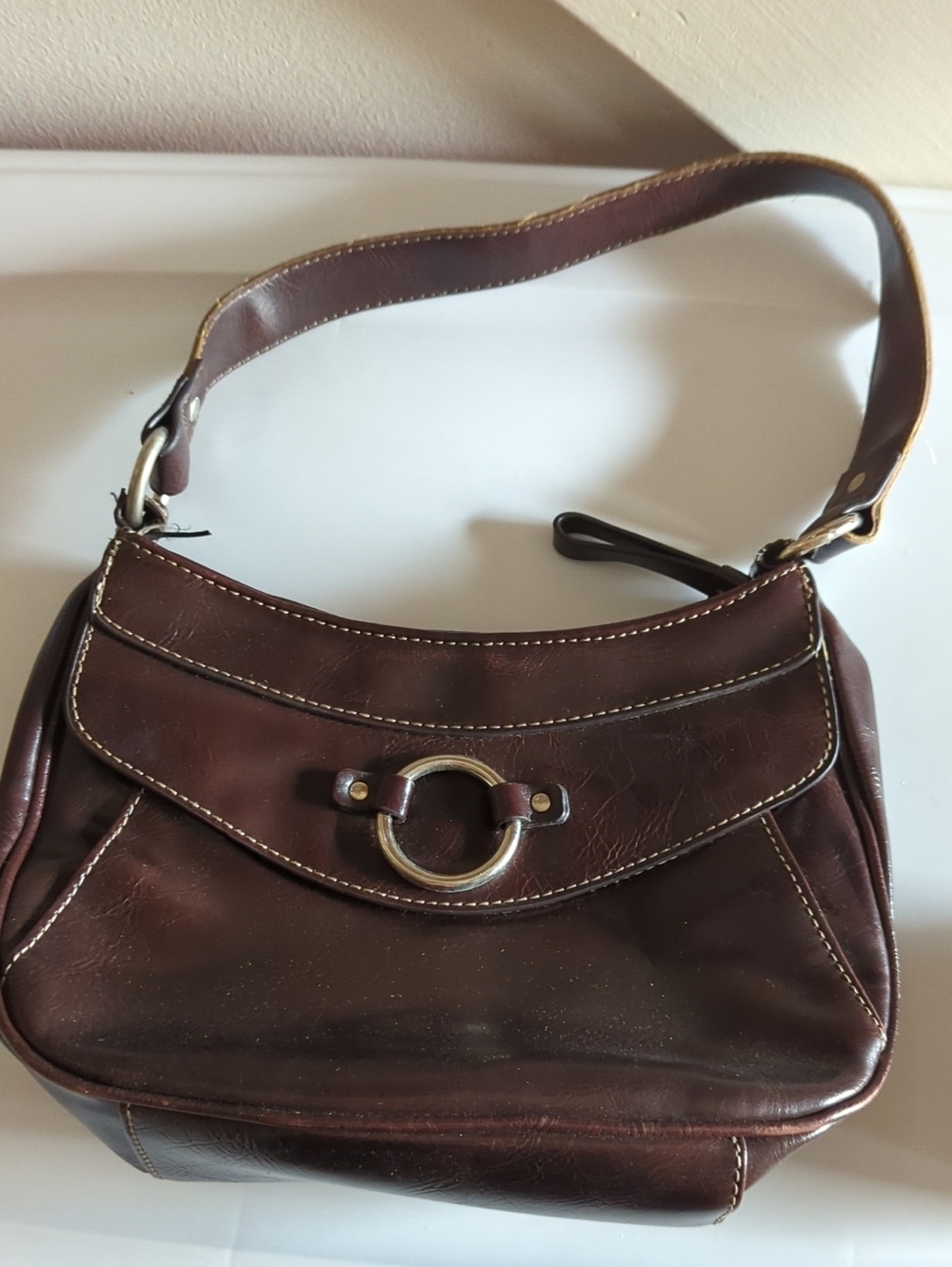Vintage Nine & Co Brown Shoulder Bag